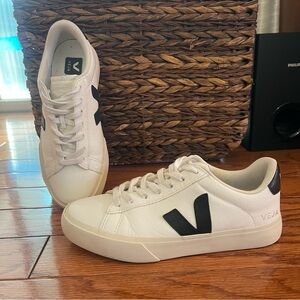 Veja black and white sneakers